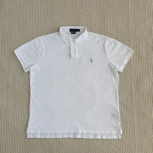 Polo by Ralph Lauren Men's White Polo Shirt XL